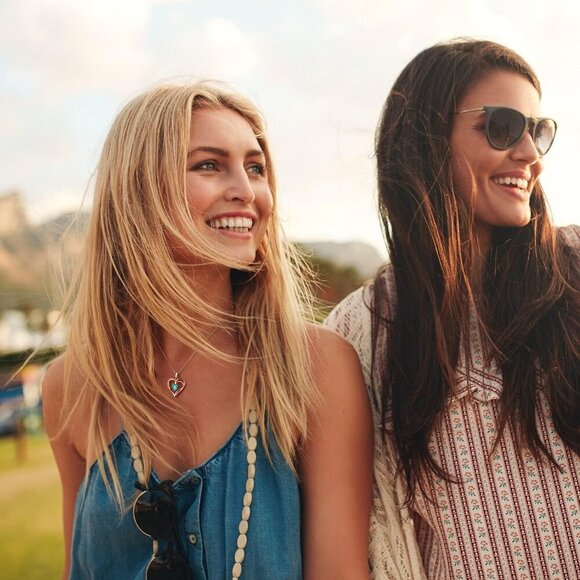 925 Sterling Silver Heart Necklace for Women Birthstone Necklace Silver Jewelry - Picture 6 of 7